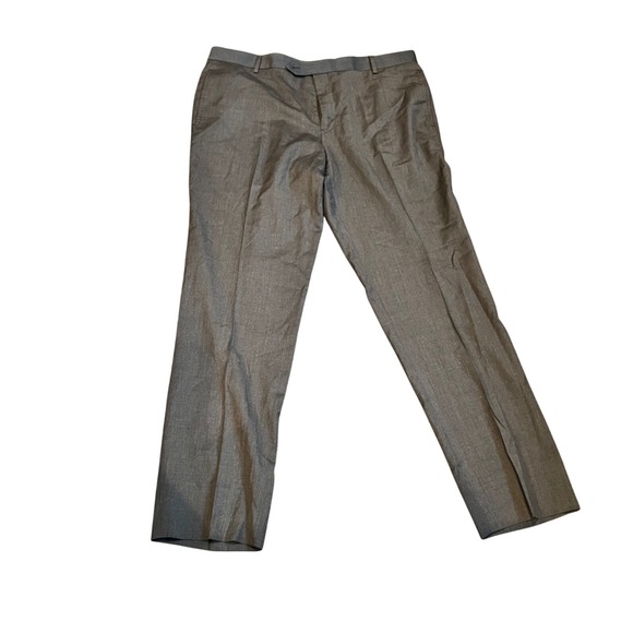 Brooks Brothers Other - Brooks Brothers Classic Gray Wool Blend Dress Pants Mens 37x32 Straight Leg